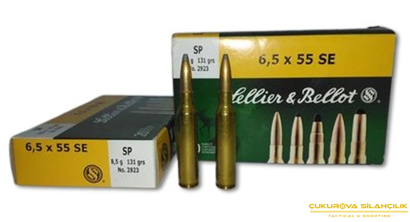 Sellier & Bellot 6.5 x 55 Mm Sp. 131 Grn. 5096