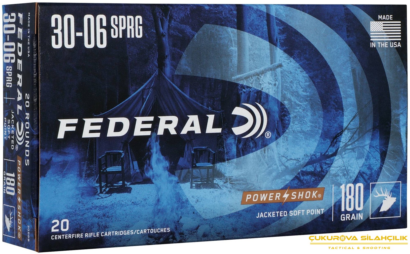 Federal 30.06 Spr. Sp. 180 Grn. 5265