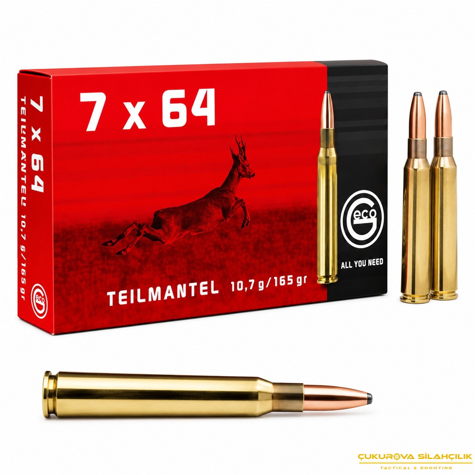 Geco 7 x 65 R Sp. 165 Grn. 5037