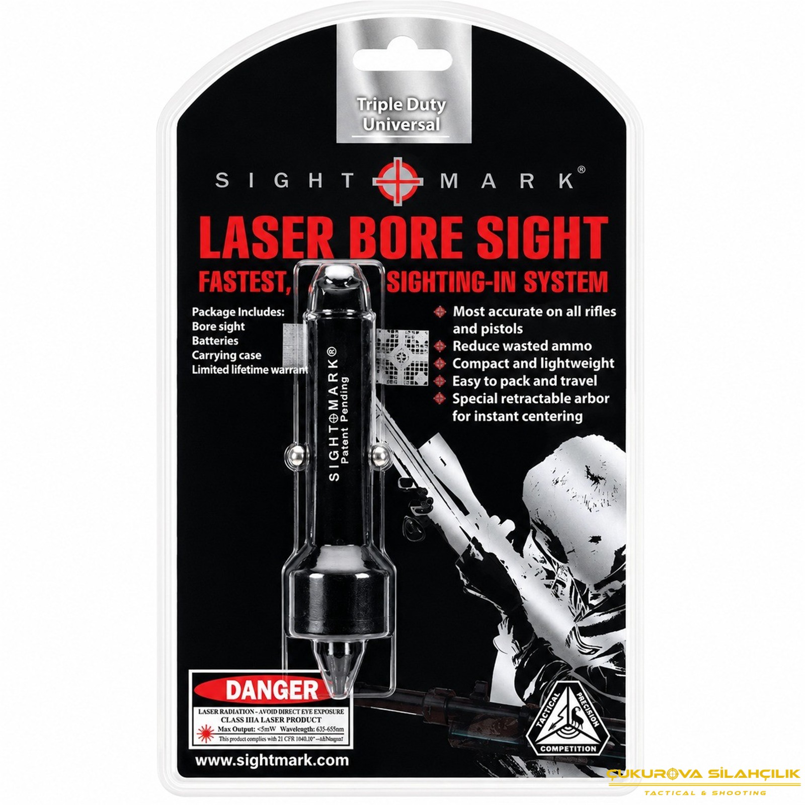 Sightmark Universal BoreSight Çok Amaçlı Dürbün Sıfırlama