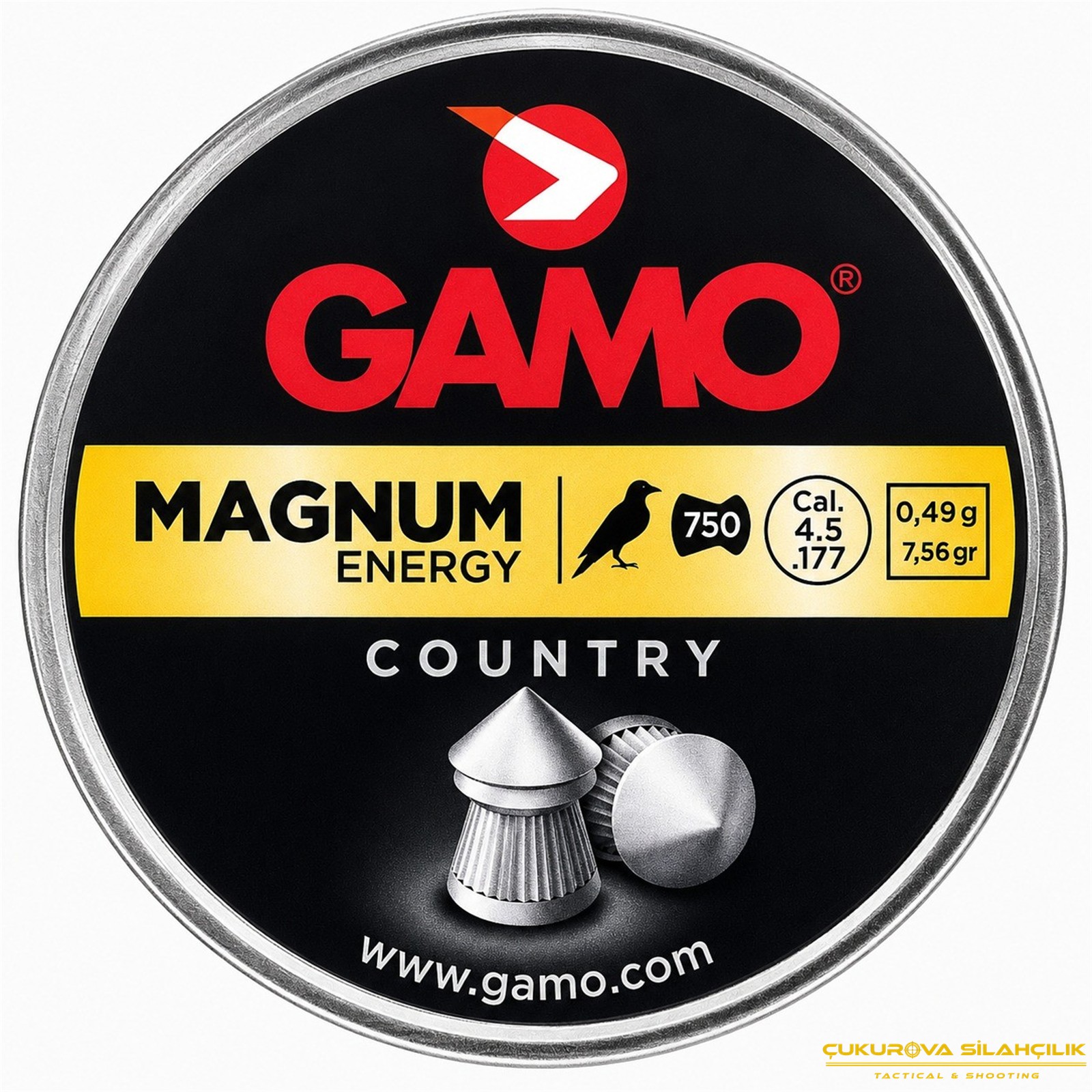 Gamo Magnum Havalı Saçma 4.5 Mm. 750 Adet