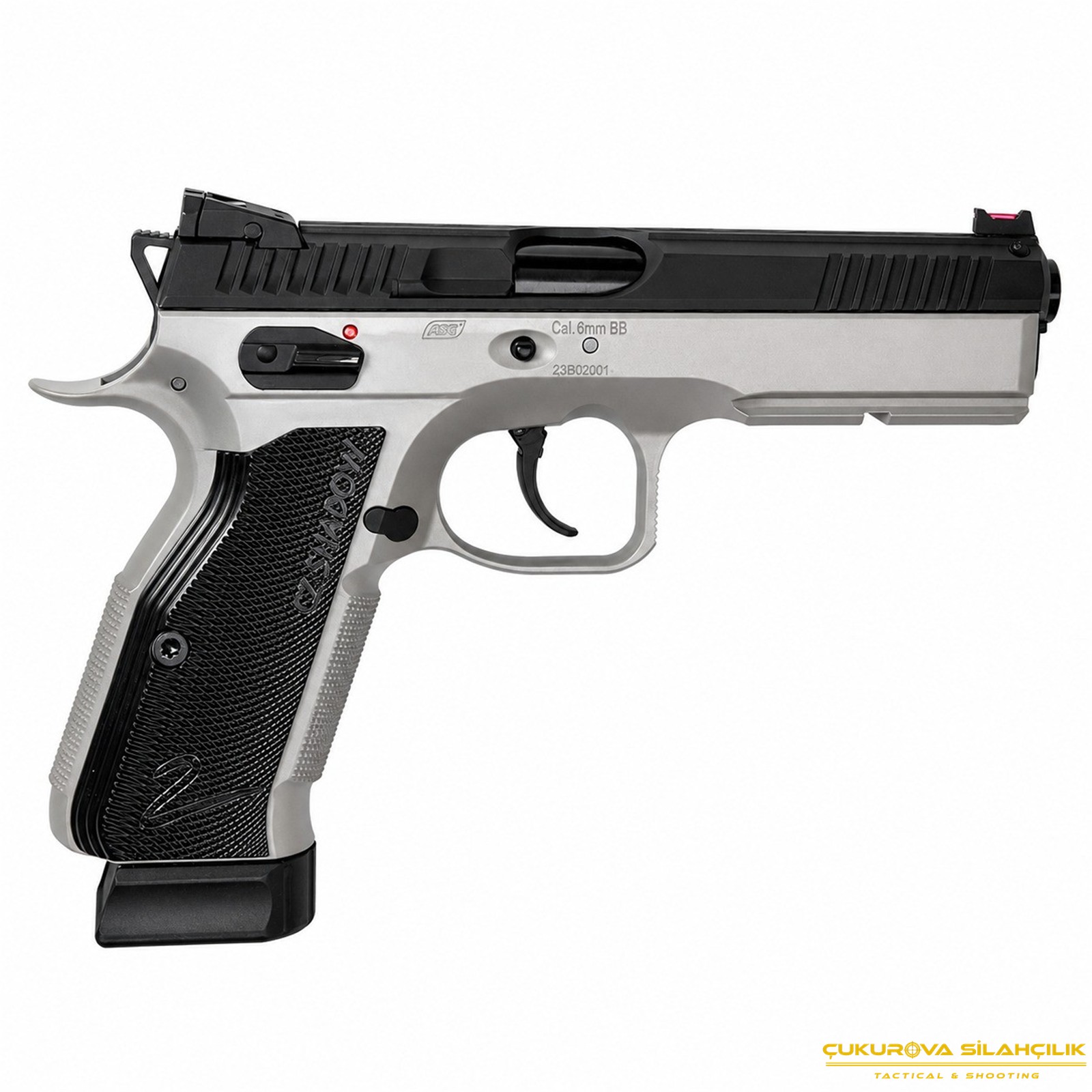 ASG CZ Shadow2 Blowback Co2 Airsoft Tabanca Urban Gri