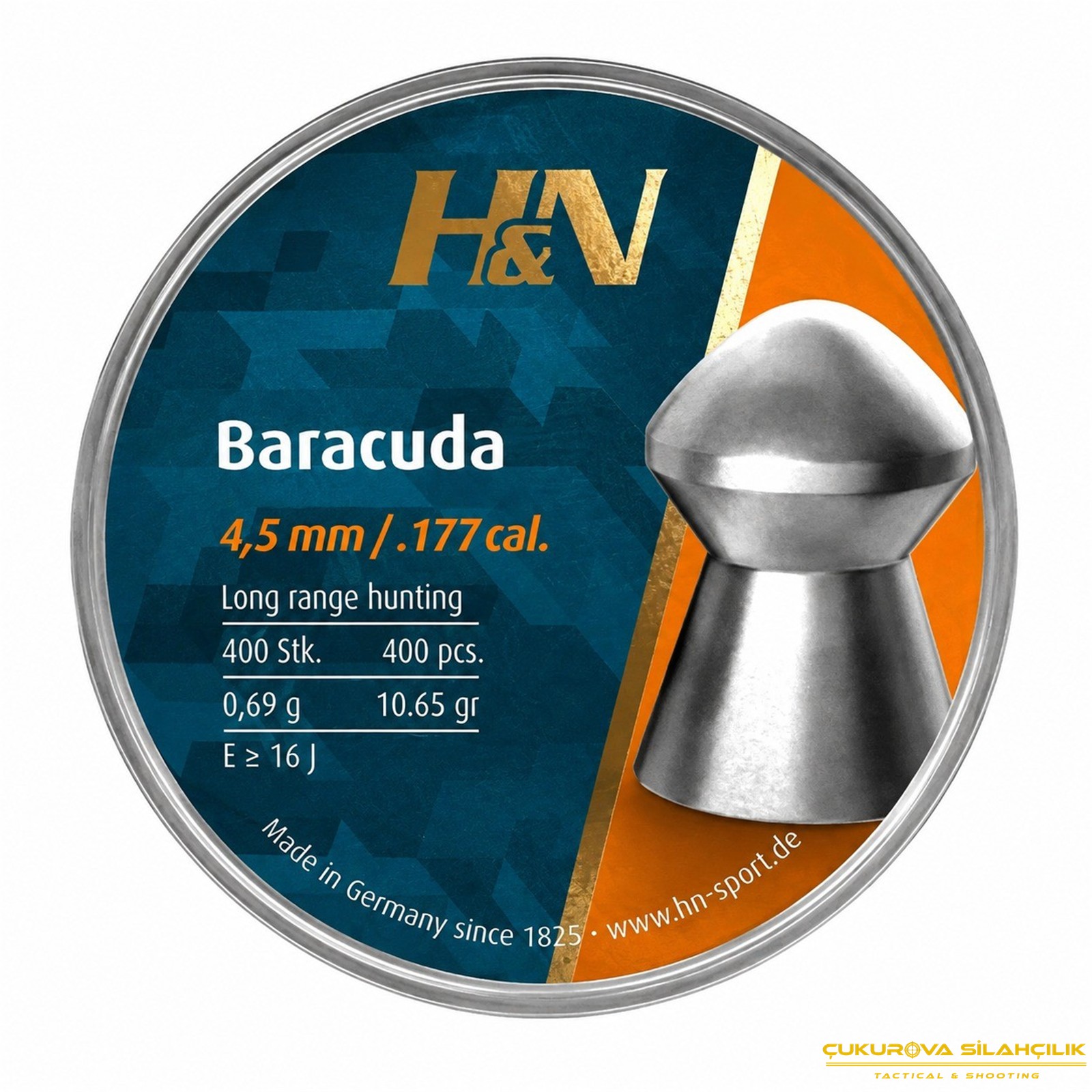 H&N Baracuda Havalı Saçma 4.5 Mm. 400 Adet