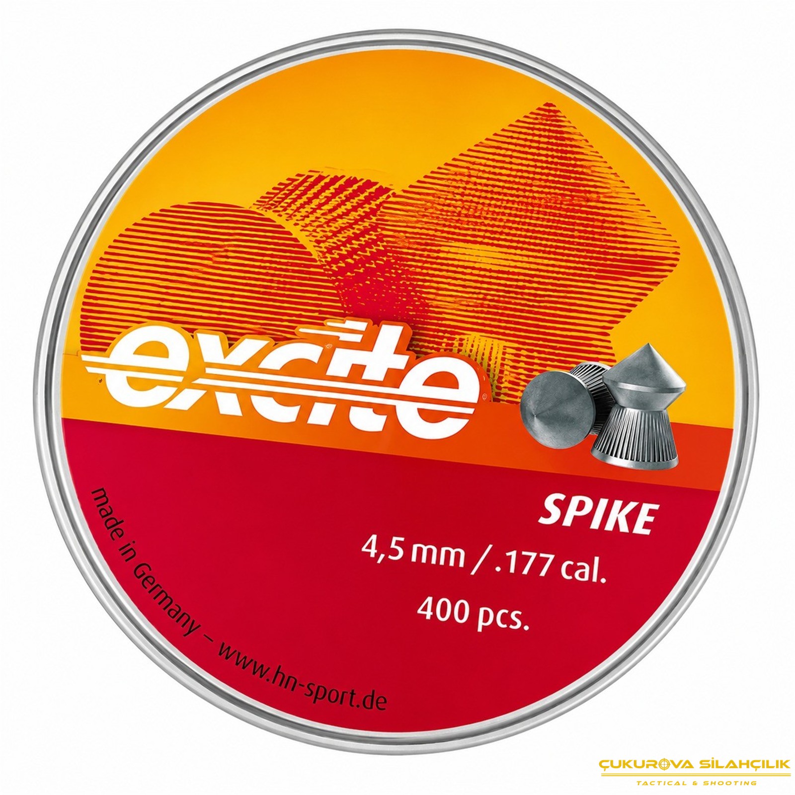 H&N Excite Spike Havalı Saçma 4.5 Mm. 400 Adet