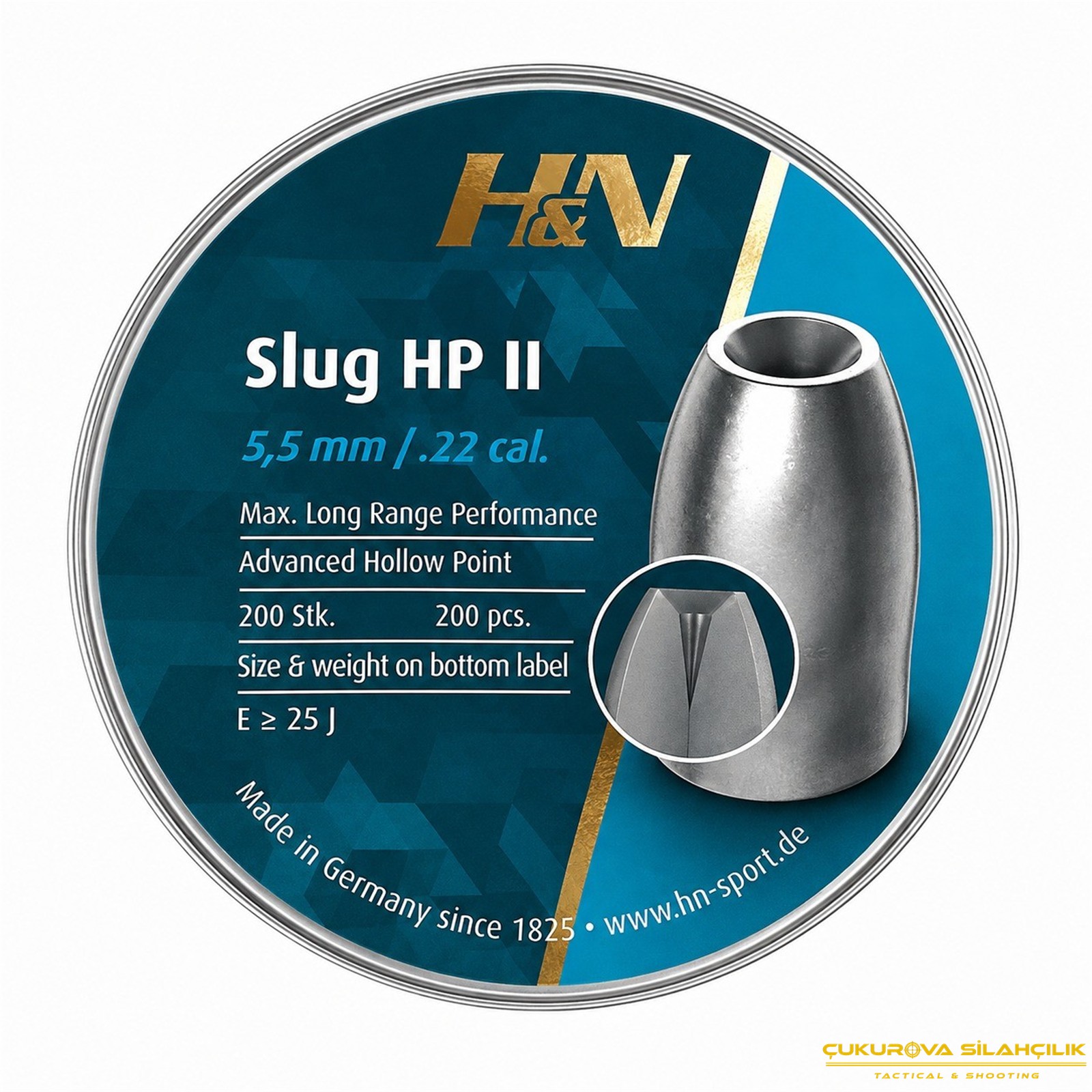H&N Heavy Slug II Havalı Saçma 5.5 Mm. 200 Adet