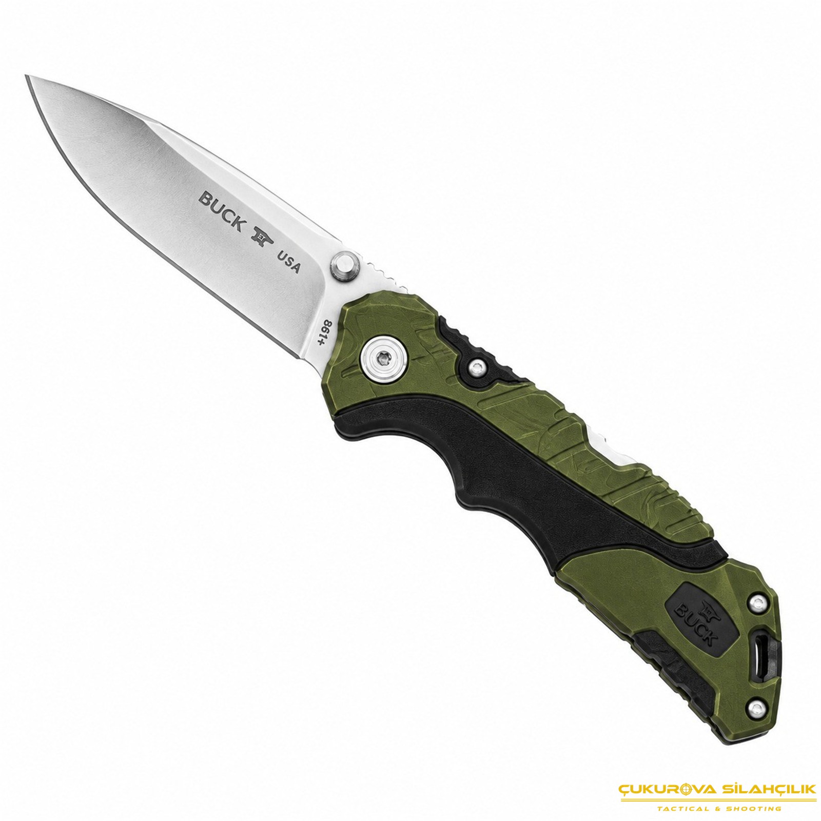 Buck 661 Small Folding Pursuit Yeşil Bıçak