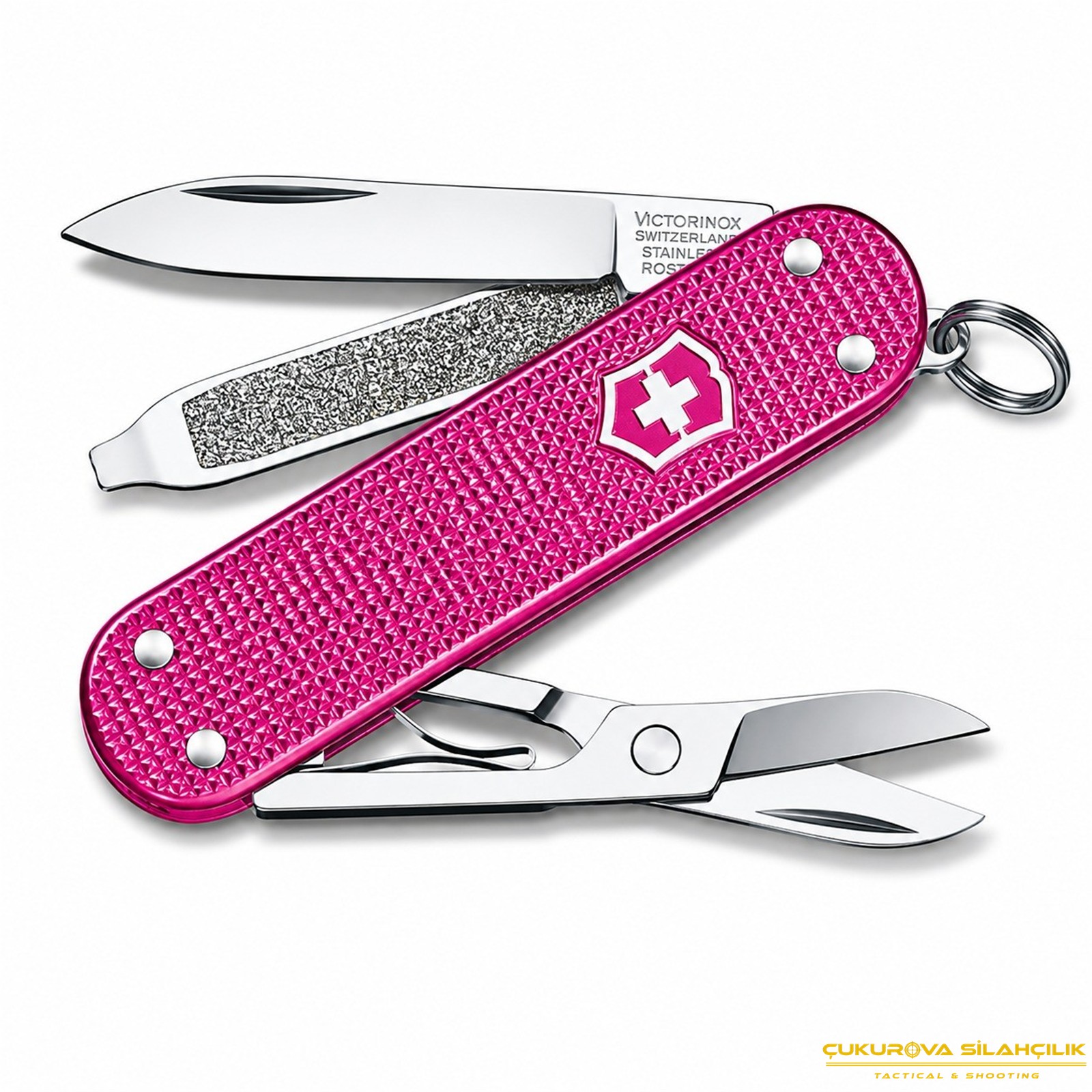 Victorinox 0.6221.251G Flamingo Party Classic Alox Çakı