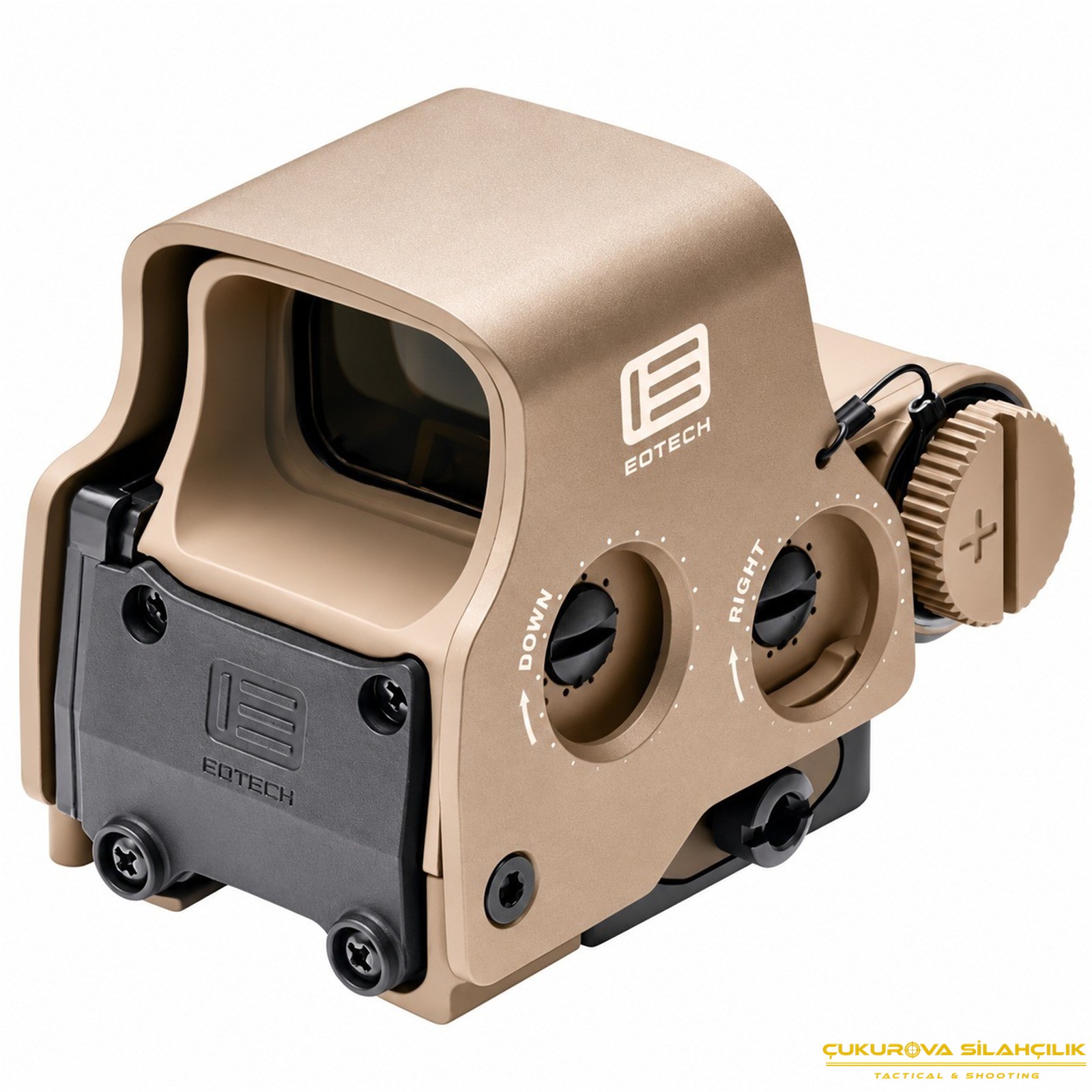 Eotech HWS® EXPS30 68 MOA Halkalı, 1 MOA Kırmızı Nokta Nişangahlı Holografik Nişangah Tan