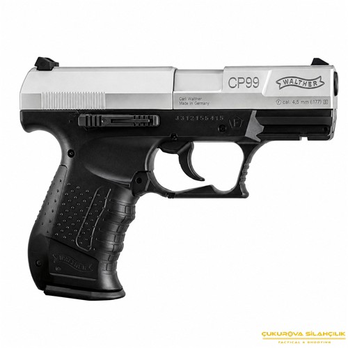 Umarex Walther CP99 4.5 Mm. Co2 Blowback Gri - Siyah Havalı Tabanca