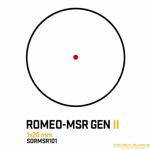 Sig Sauer ROMEO-MSR Gen II 2 MOA Red Dot Nişangâh
