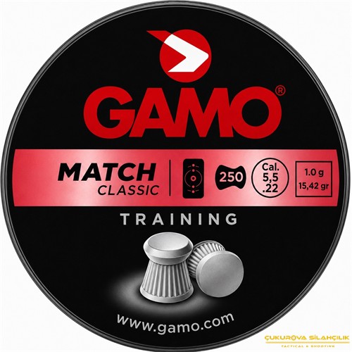 Gamo Match Havalı Saçma 5.5 Mm. 250 Adet