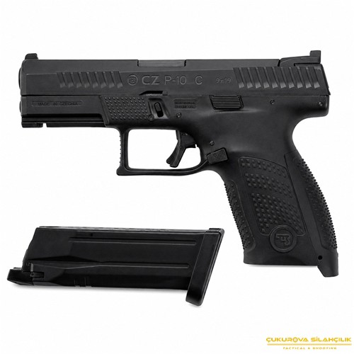 ASG CZ P-10C Blowback Green Gas 6 Mm. Siyah Airsoft Tabanca