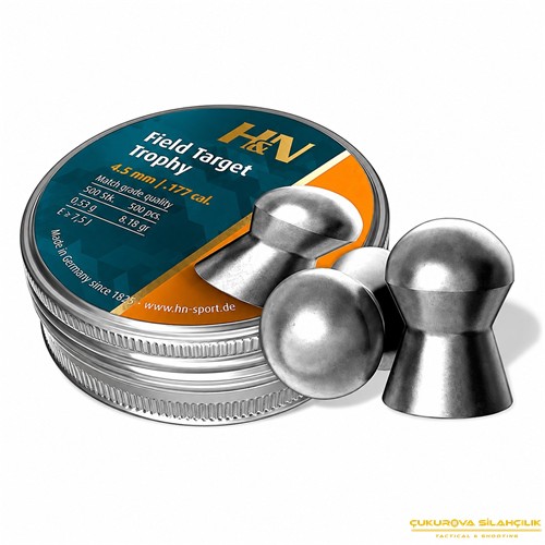 H&N Field Target Trophy Havalı Saçma 4.5 Mm. 500 Adet
