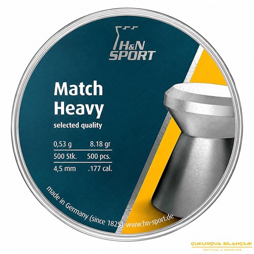 H&N Match Heavy Havalı Saçma 4.5 Mm. 500 Adet