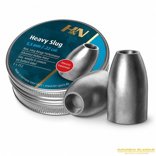 H&N Heavy Slug Havalı Saçma 5.5 Mm. 150 Adet