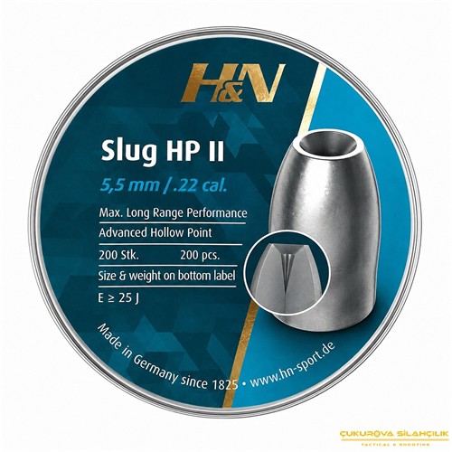 H&N Heavy Slug II Havalı Saçma 5.5 Mm. 200 Adet