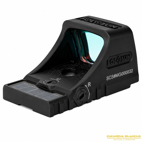 Holosun SCS MOS Solar Şarjlı Multi-Reticle Green Dot 2 MOA & 32 MOA Circle