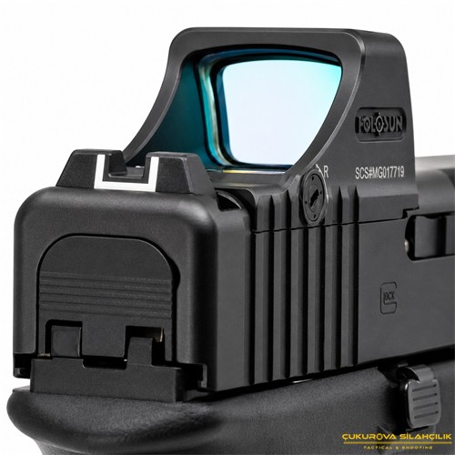 Holosun SCS MOS Solar Şarjlı Multi-Reticle Green Dot 2 MOA & 32 MOA Circle