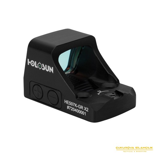 Holosun HE507K-GR X2 Classic Multi-Reticle Green Dot 2 MOA & 32 MOA Circle