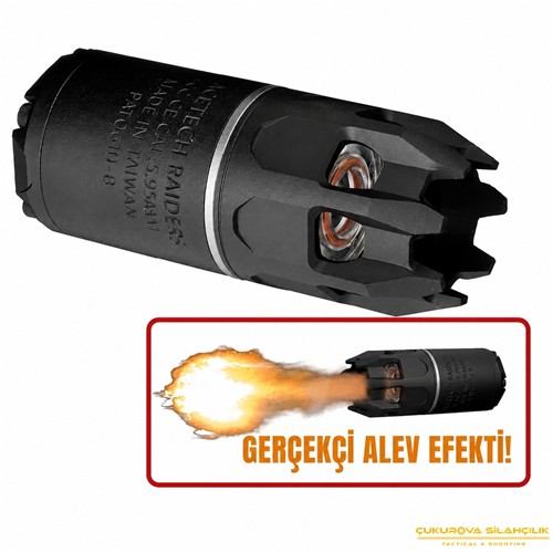 Acetech Raider Tracer Unit Alev Efektli Replika Airsoft Susturucu