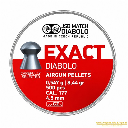 JSB Exact Diabolo Havalı Saçma 4.51 Mm. 500 Adet