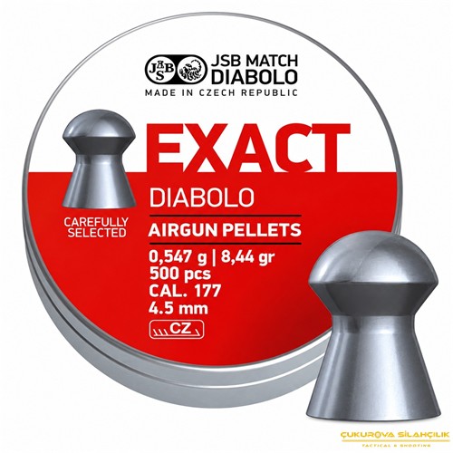 JSB Exact Diabolo Havalı Saçma 4.52 Mm. 500 Adet