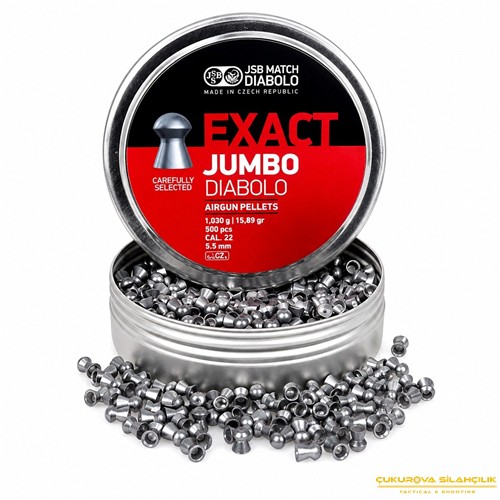 JSB Exact Jumbo Diabolo Havalı Saçma 5.50 Mm. 500 Adet