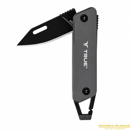 True Utility 7060 Keychain Gri Kutulu Çakı