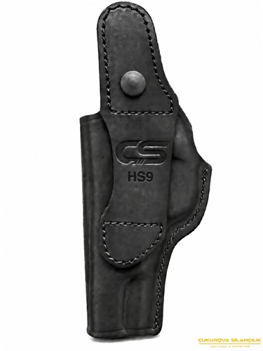 CS Maşalı Belt HS9 Tabanca Kılıfı Siyah